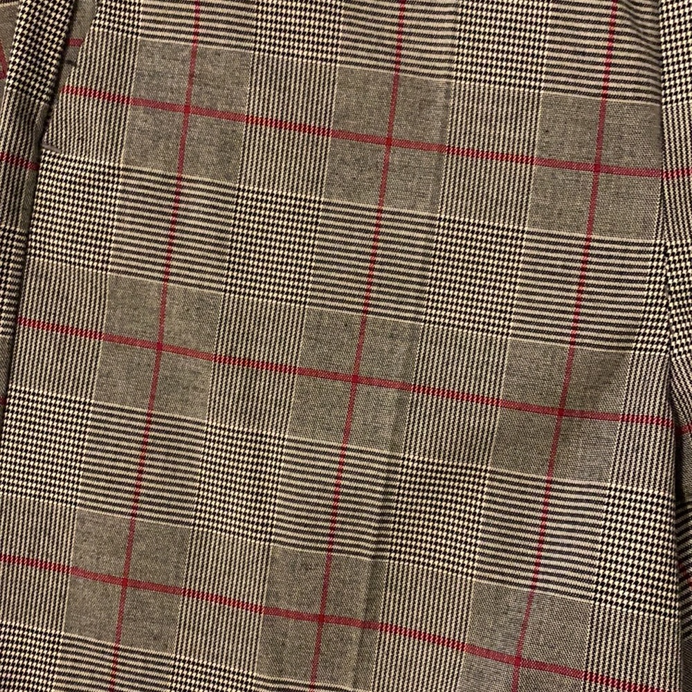 Grey Plaid wide leg culottes Size XS - Picture 6 of 12